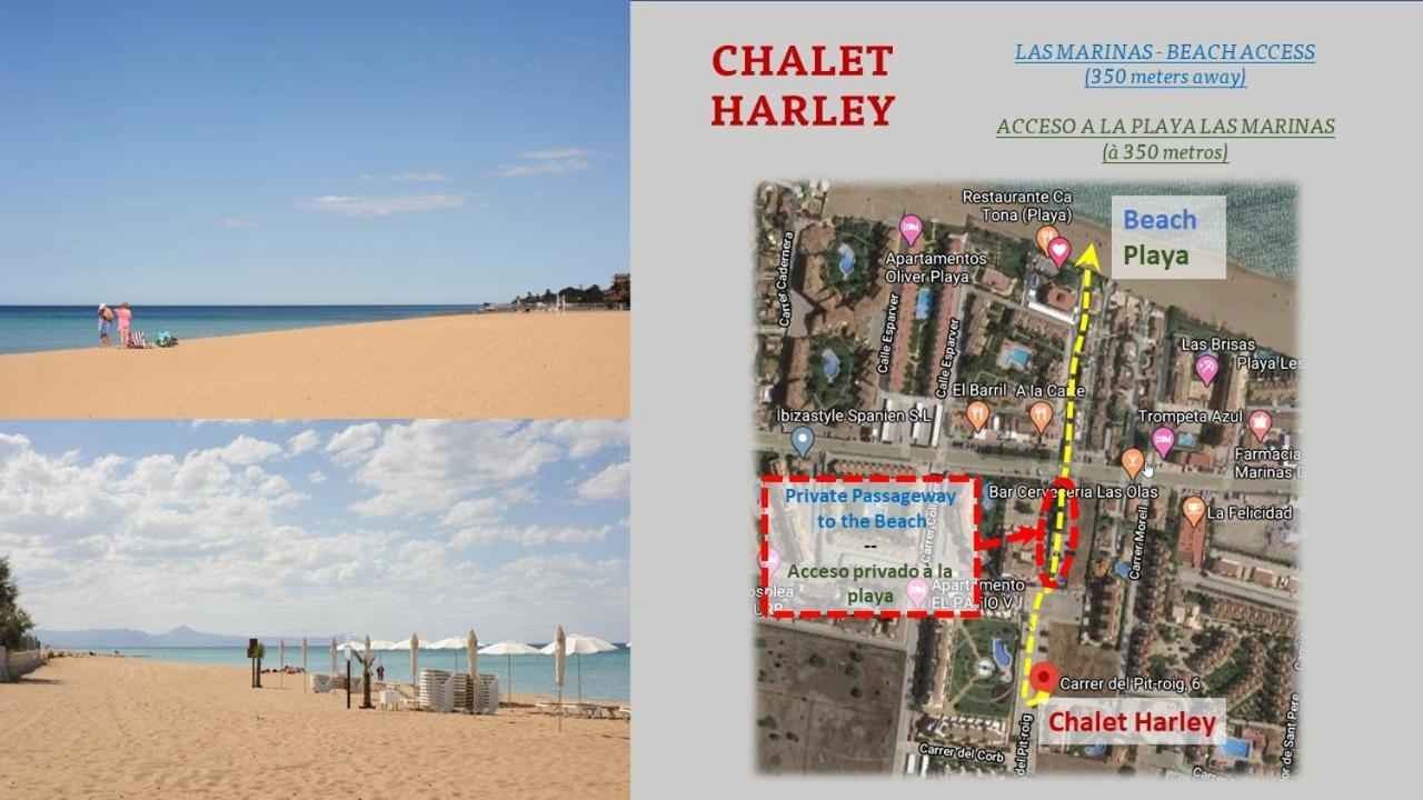 Chalet Harley Dénia Esterno foto